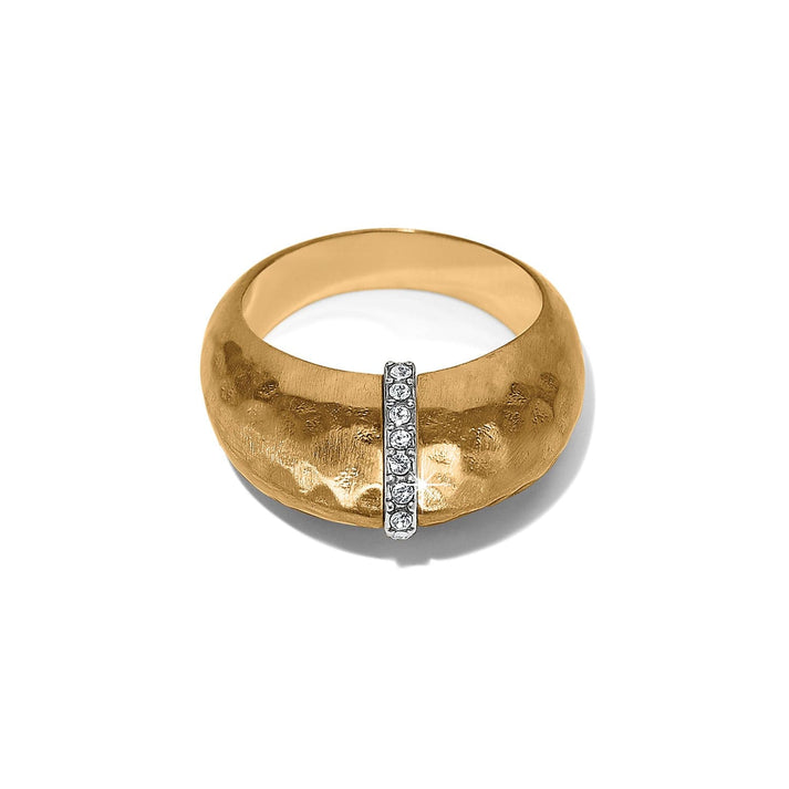 Anillo ancho Christo Praga 