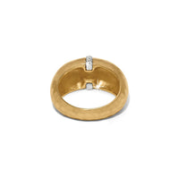 Anillo ancho Christo Praga 