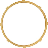 Gold Meridian Zenith Station Bangle