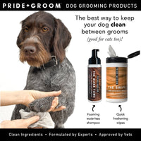 THE MANE TAME Waterless Dog & Cat Shampoo — No-Rinse Pet Grooming and Quick Cleaning