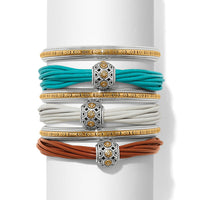 Mosaic Cerrillos Leather Bracelet
