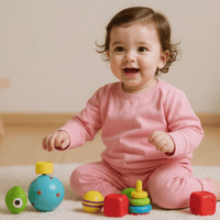 Pink Peony Crew Neck Jogger Set