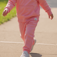 Pink Peony Hooded Jogger Set