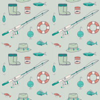 Fishing Poles Polo Romper