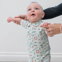 Fishing Poles Polo Romper