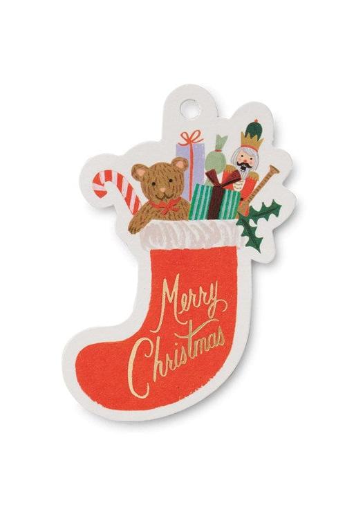 Nutcracker Stocking Gift Tags