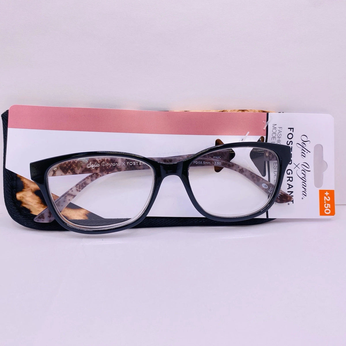 Foster Grant Sophia Vergara Reading Glasses + Case