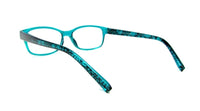 Foster Grant Pearla Reading Glasses Teal + Case