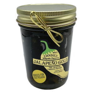 Jalapeno Gold Original- SWEET & SPICY CANDIED JALAPENOS- Minced For Easy Recipes