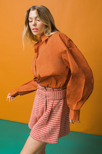 STATE OF SUCCESS POPLIN TOP