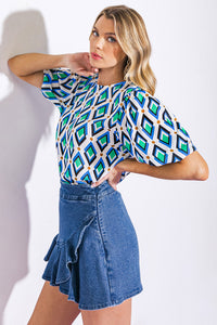 FRESH TAKE WOVEN TOP