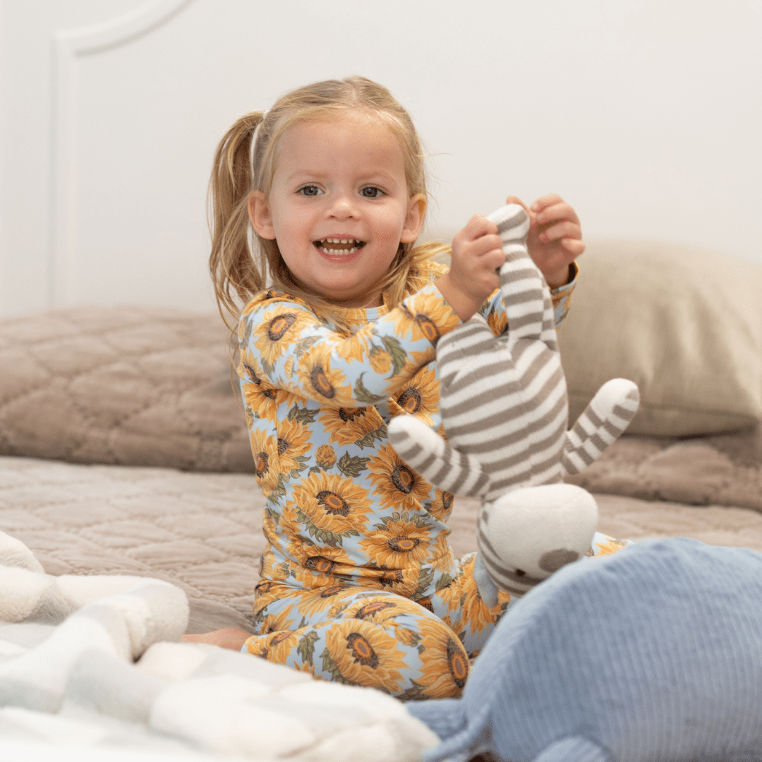 Sammy's Sunflower Big Kid Pajama Set