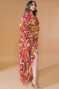 WONDERFUL SOUL WOVEN MAXI DRESS