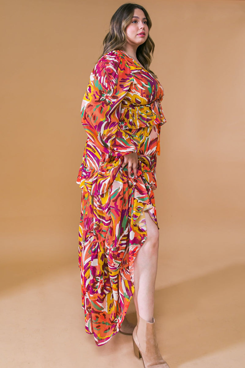 WONDERFUL SOUL WOVEN MAXI DRESS