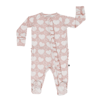 So Much Love Ruffle Footie