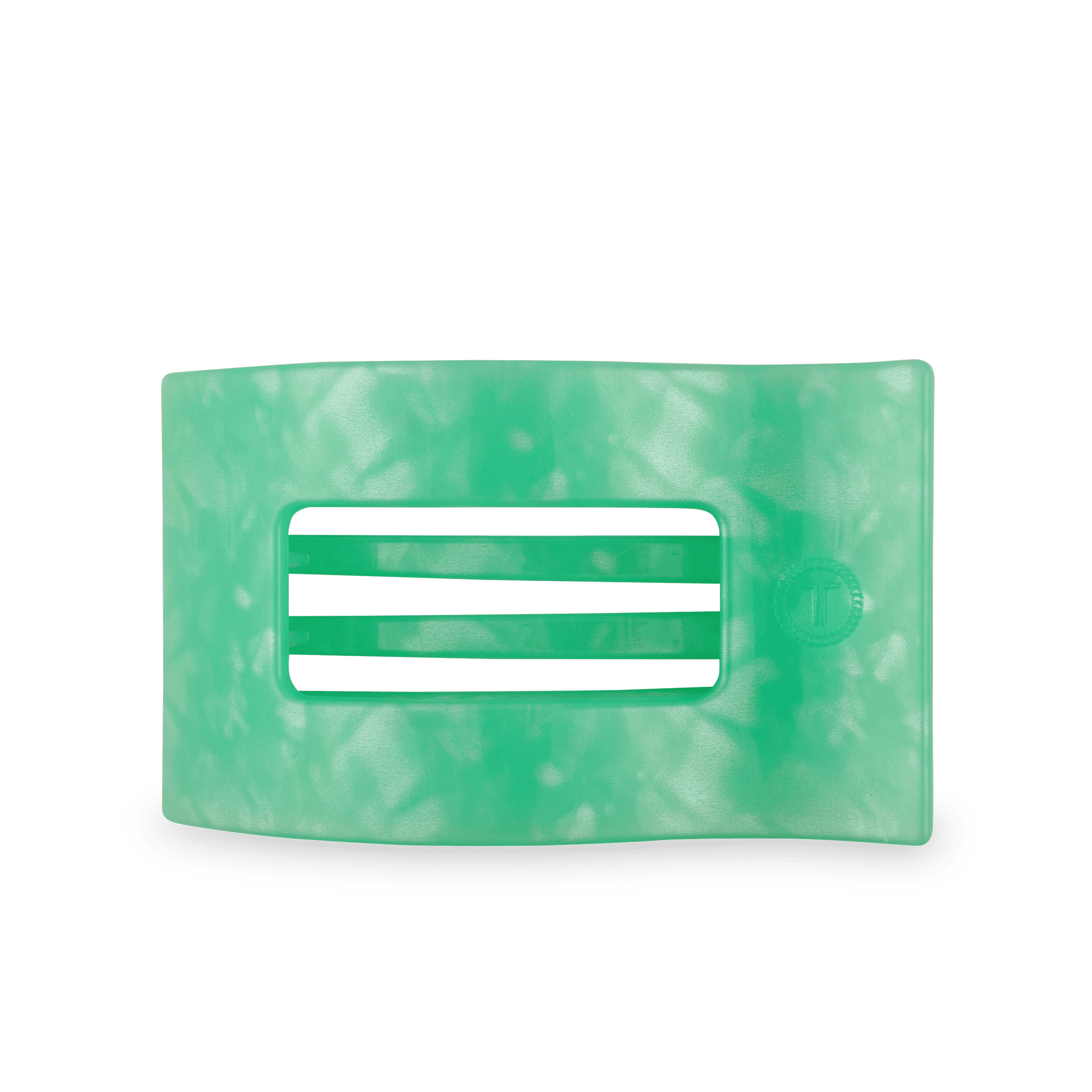 Spring Splash Large Flat Rectangle Hair Clip