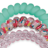 Spring Splash Large Hair Ties