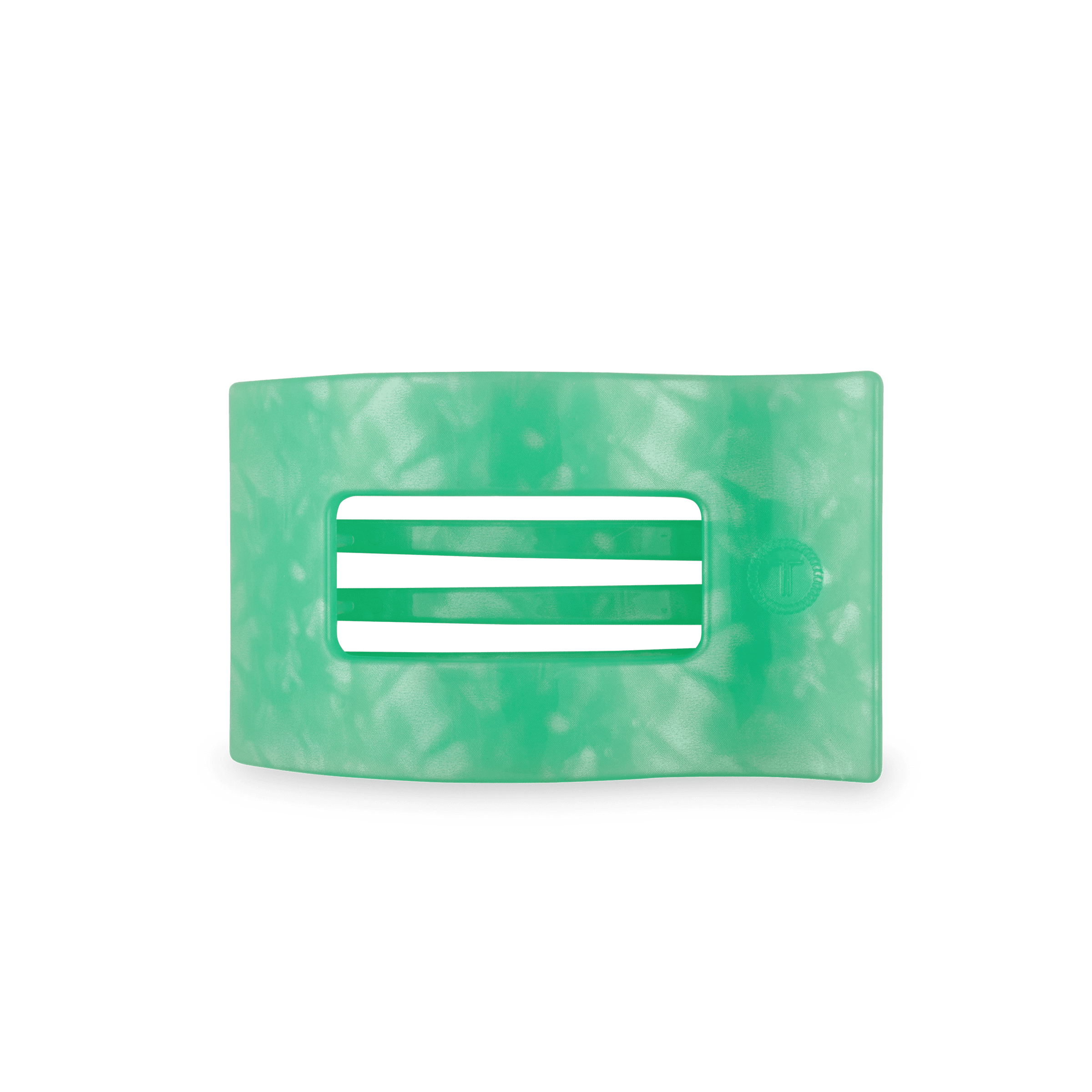 Spring Splash Medium Flat Rectangle Hair Clip