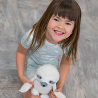 Mint Butterfly Daisy Bamboo Summer Pajama Set