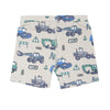 Trucks Diggers Construction  Summer Pajama Set