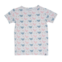 Pink Farm Hens Bamboo Summer Pajama Set