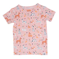 Dalmatian Poodle Puppy Summer Pajama Set