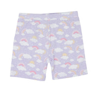 Lavender Rainbows and Clouds Summer Pajama Set