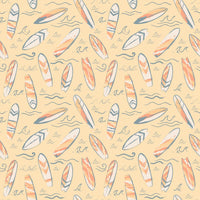 Surfboard Waves Summer Pajama Set