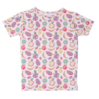 Tropical Fruit Summer Pajama Set