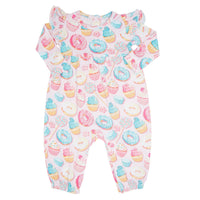 Sweet Tooth Flutter Sleeve Romper