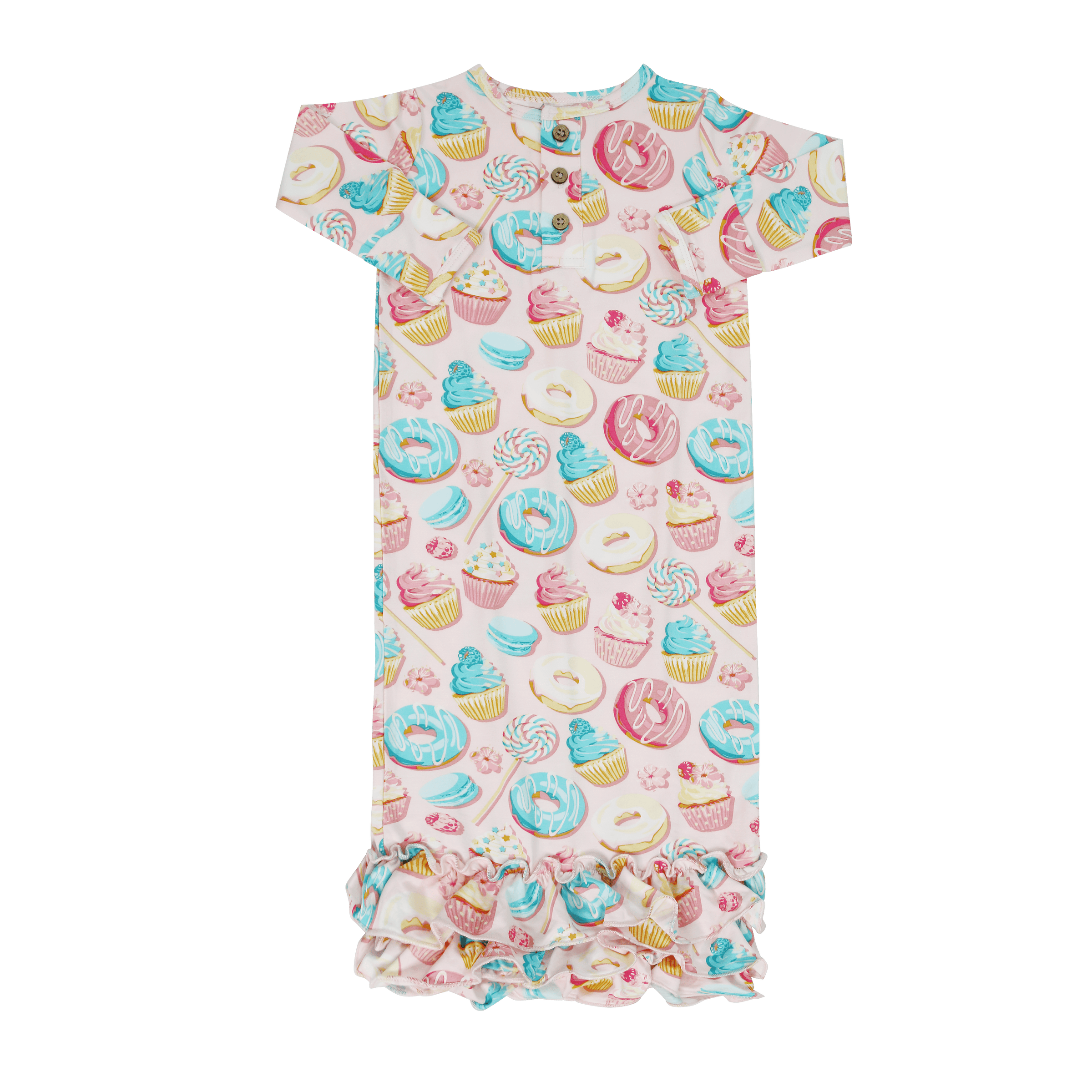 Sweet Tooth Ruffle Gown
