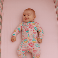 Sweet Tooth Zipper Footie