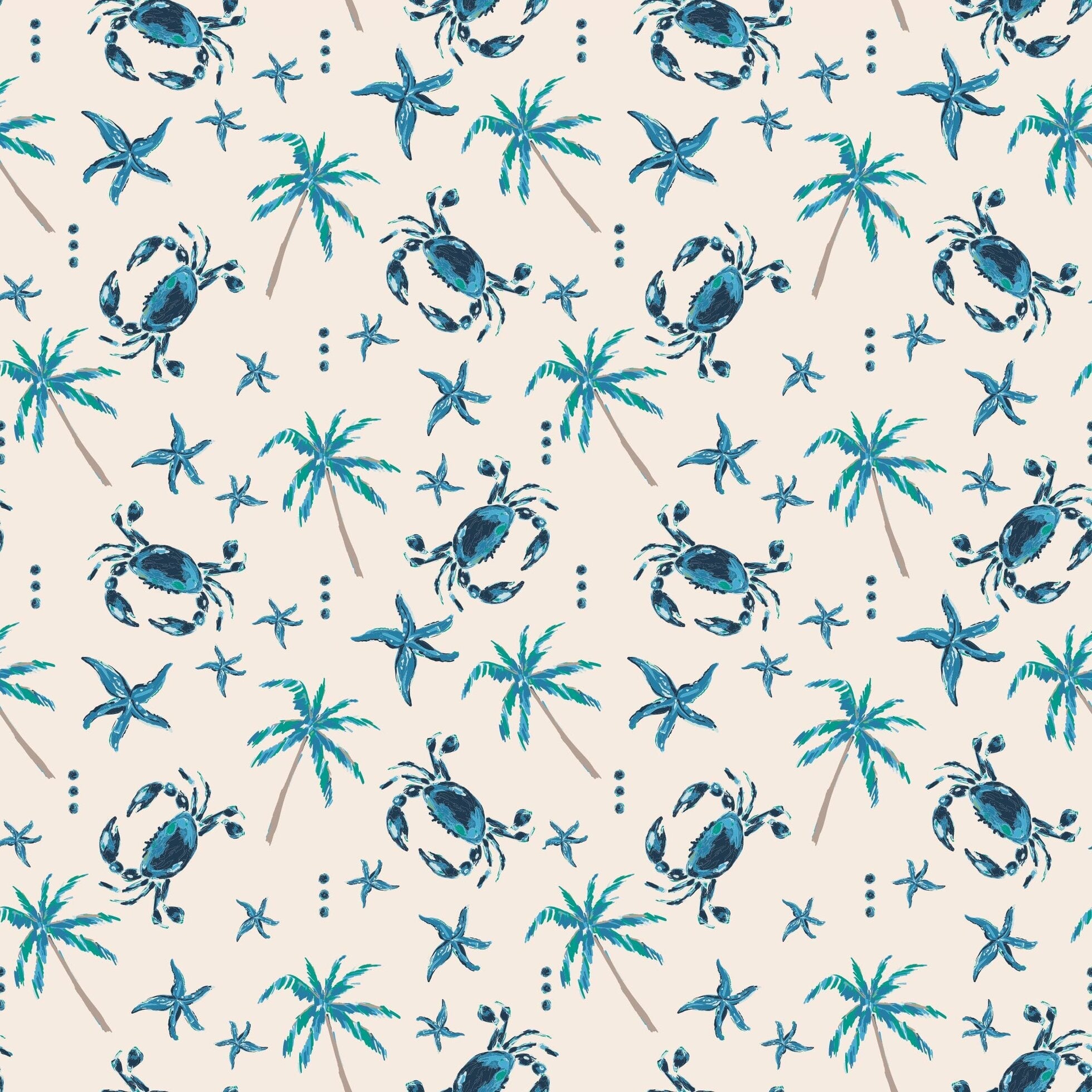 Blue Crabs Tank Romper