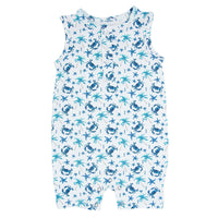 Blue Crabs Tank Romper