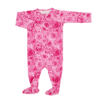 This Must Be Love Zipper Footie