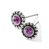 Amethyst Twinkle Mini Post Earrings