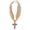 TRIBUTE CROSS NECKLACE