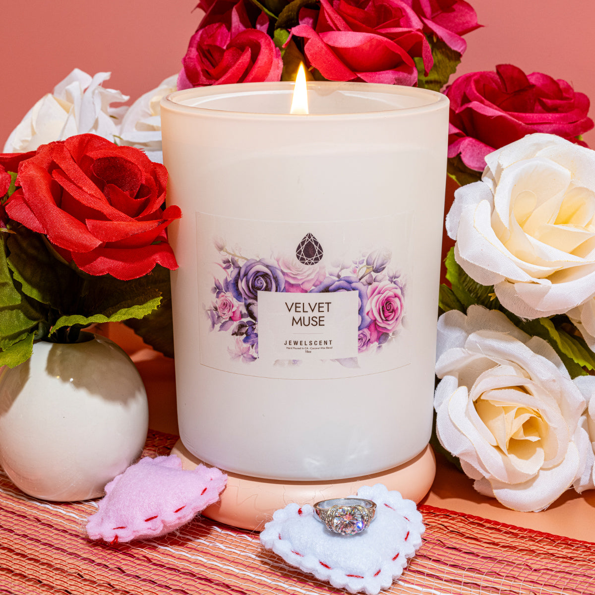 Adelyne's Velvet Muse Jewelry Candle