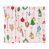 Christmas Ornament Swaddle Blanket