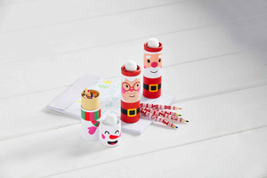 Santa Colored Pencil Set