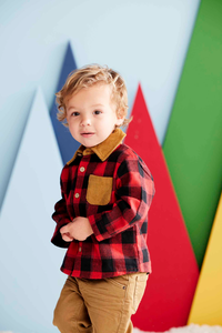 Buffalo Plaid Toddler Top