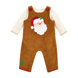 Santa Baby Corduroy Overalls