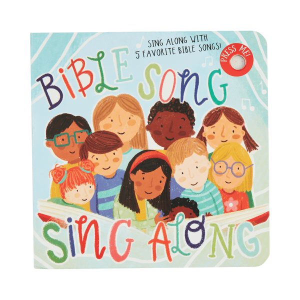 Mud Pie Bible Song Book - musical sing-along book with five Sunday School songs for ages 3 and up