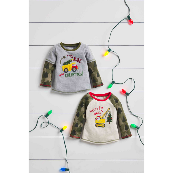 Wreck The Halls Christmas Toddler Tee