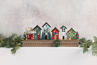 Light-Up Christmas Village Countdown