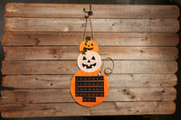 Halloween/Christmas Reversible Countdown Calendar