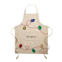 Christmas Sequin Apron