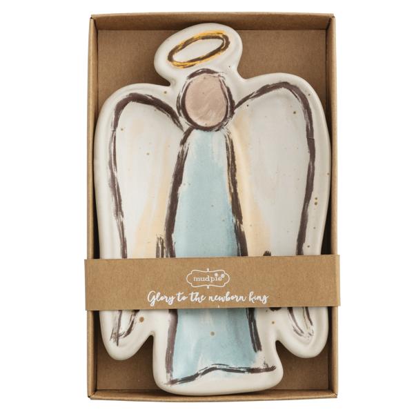 Angel Tidbit Plates