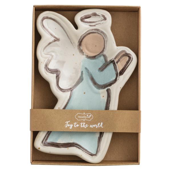 Angel Tidbit Plates