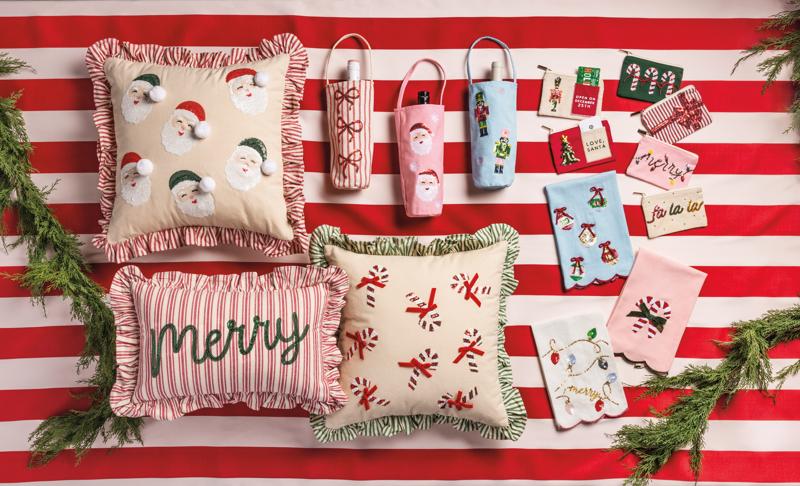 Christmas Sequin Towels